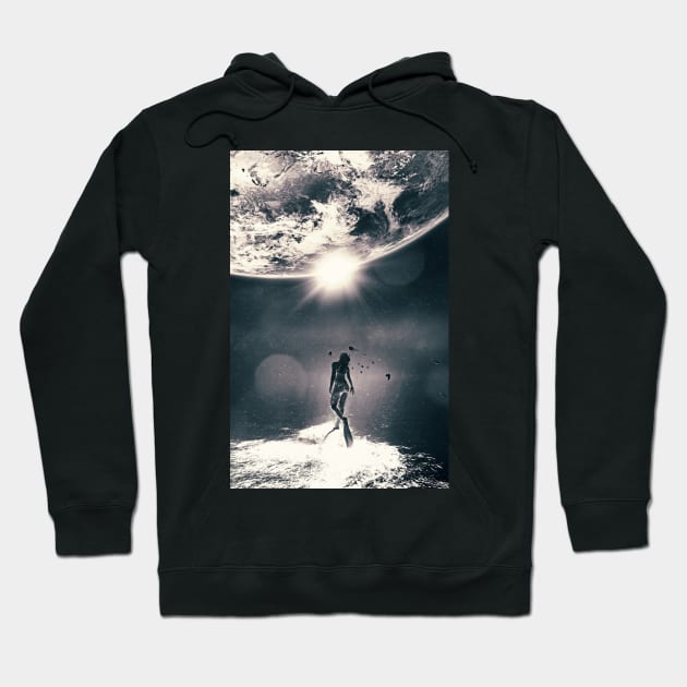 The Cosmic Dive Hoodie by SeamlessOo